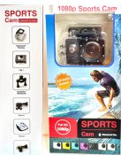 Sportkamera HD 1080p Mini videokamerák Akciókamera