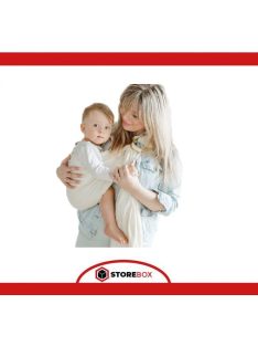   Shabany® Ring Sling - 100% organikus pamut - babahordozó újszülöttek és kisgyermekek számára 33 Ib-ig