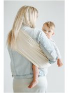 Shabany® Ring Sling - 100% organikus pamut - babahordozó újszülöttek és kisgyermekek számára 33 Ib-ig