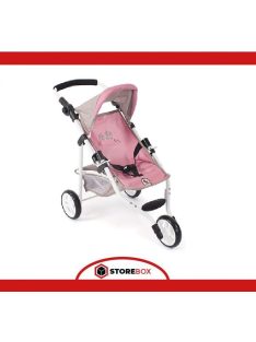   Babakocsi Bayer Chic 2000 612 36 Jogging, Lola pram, Doll Buggy, Pink