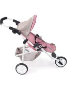 Babakocsi Bayer Chic 2000 612 36 Jogging, Lola pram, Doll Buggy, Pink