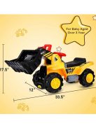 Kids Toddler Ride On Truck Excavator Digger